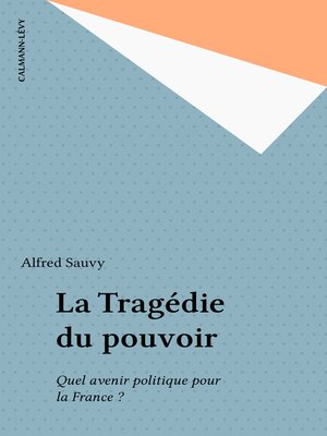 cover image of La Tragédie du pouvoir